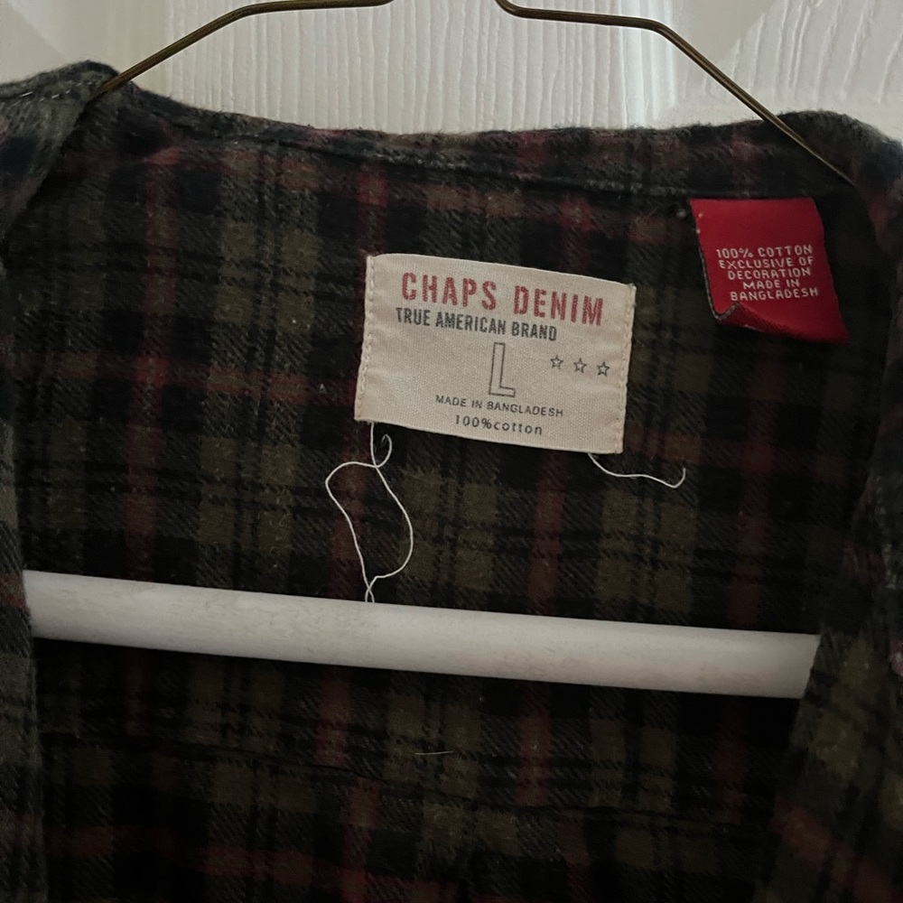 Cozy multi colored flannel shirt